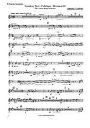 Symphony No.6 Pathétique Movement III (Parts) Saxophones (Soprano, 1st, 2nd Alto,Tenor, Baritone)