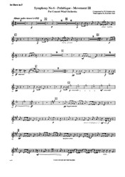 Symphony No.6 Pathétique Movement III (Parts) 1st, 2nd, 3rd, 4th Horn in F