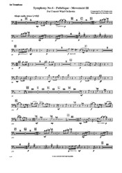 Symphony No.6 Pathétique Movement III (Parts) Trombones (1st, 2nd, 3rd and Bass)